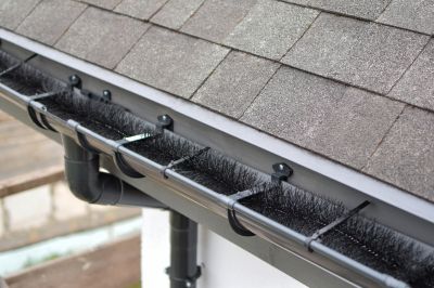 Before and After Gutter Cover Installation