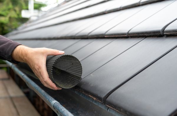 Gutter Mesh Installation in Iowa City